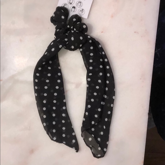 Polka Dot Hair Tie - Picture 1 of 2